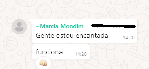 Depoimento sobre conteúdo liberado na Comunidade SalesMind